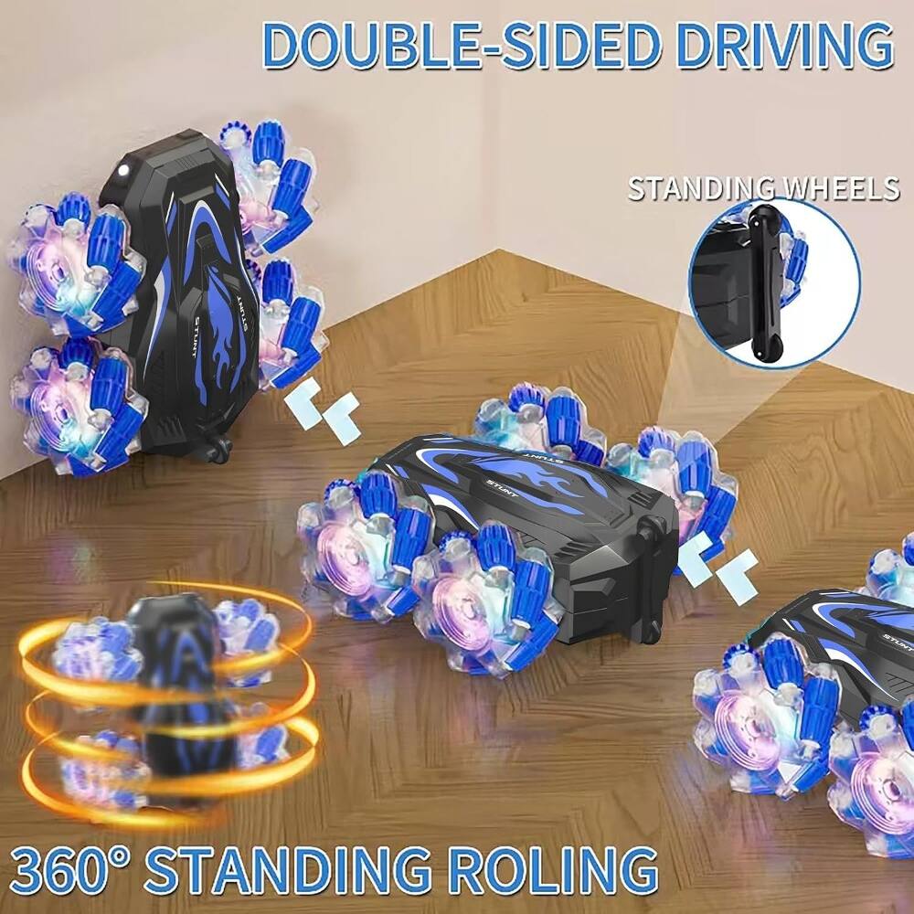 DOUBLE-SIDED DRIVING  
STANDING WHEELS  
360° STANDING ROLLING