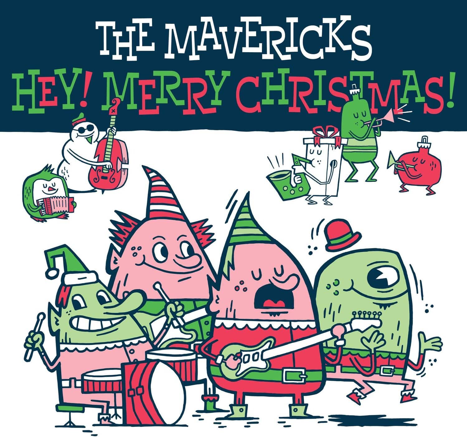 The Mavericks - Hey Merry Christmas   - COMPACT DISCS [CD]