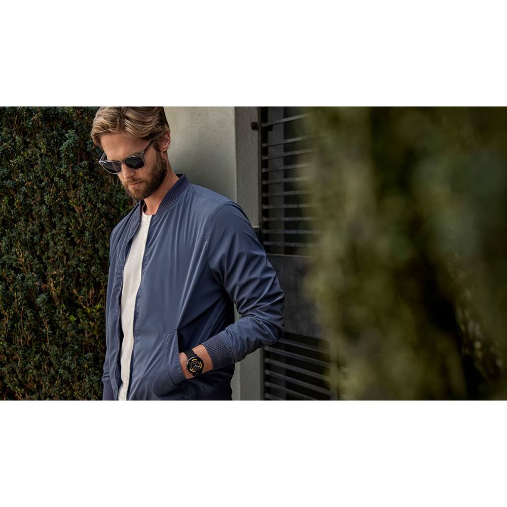 Alt View 5. Garmin - Venu 3 Fitness GPS Smartwatch Slate/Black (45mm) + 2 Year Extended Warranty Bundle - Slate Stainless Steel|Black.