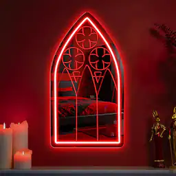 Gothic Window Mirror