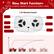 Slow Start Function
Start at a uniform speed to ensure your baby's safety
2.4G Remote Control
- Speed
- Forward
- Reverse
- LED Indicator
- Stop
- Turn Right
- Turn Left