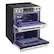 Alt View 14. LG - STUDIO 7.3 Cu. Ft. Slide-In Double Oven Electric True Convection Smart Range with EasyClean and Air Fry - PrintProof Stainless Steel.