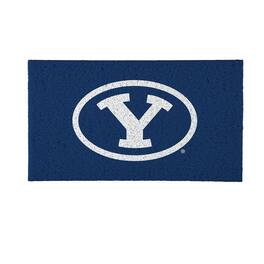 Evergreen Enterprises - BYU Cougars 16" x 28" Full Color Indoor/Outdoor Logo Turf Mat - Multicolor