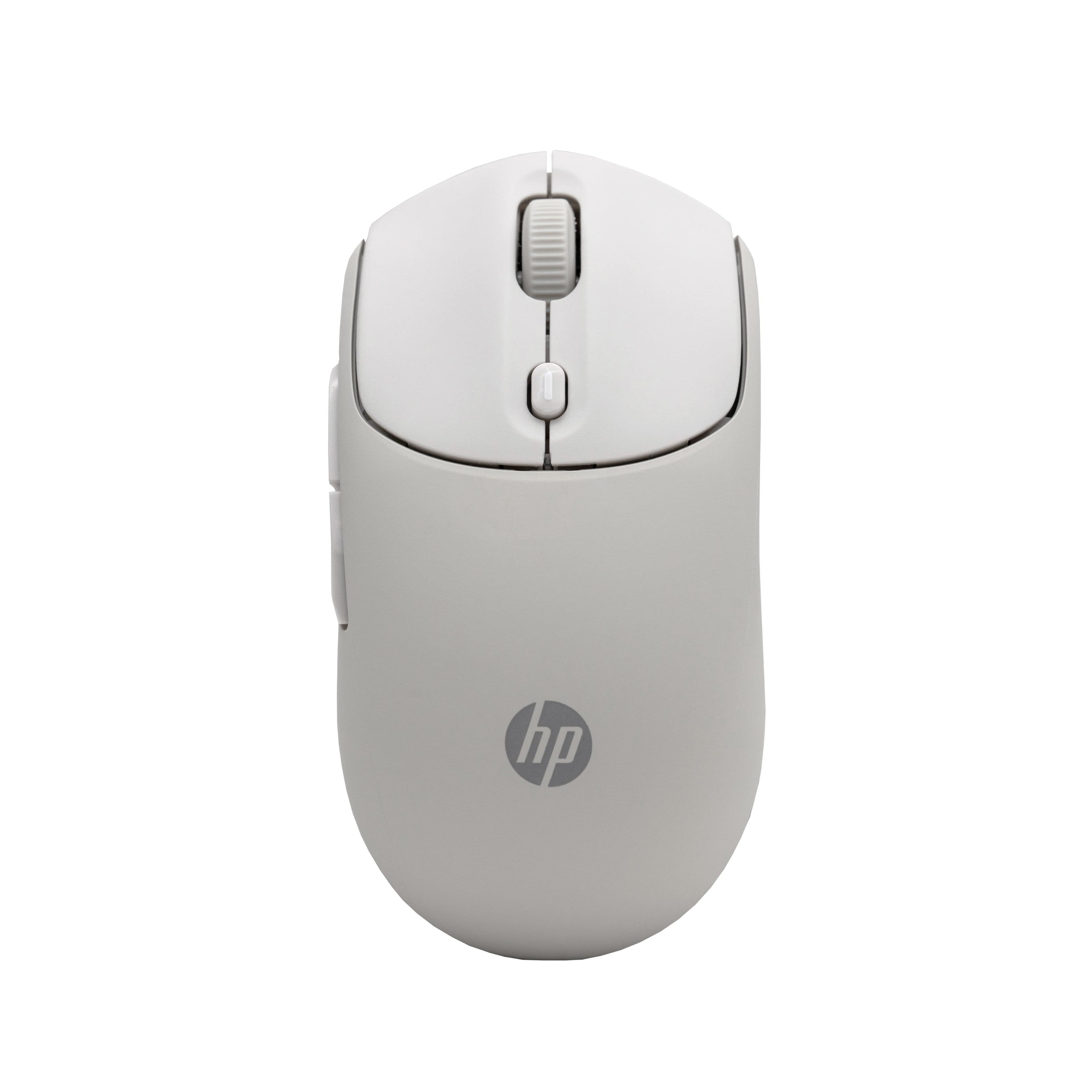 HP - 400 Quiet Wireless Bluetooth Ambidextrous Mouse - Wireless - Maple - Front_Zoom
