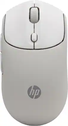 HP - 400 Quiet Wireless Bluetooth Ambidextrous Mouse - Wireless - Maple