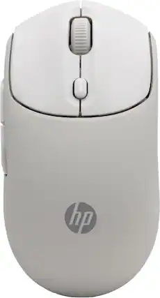 Front. HP - 400 Quiet Wireless Bluetooth Ambidextrous Mouse - Maple.