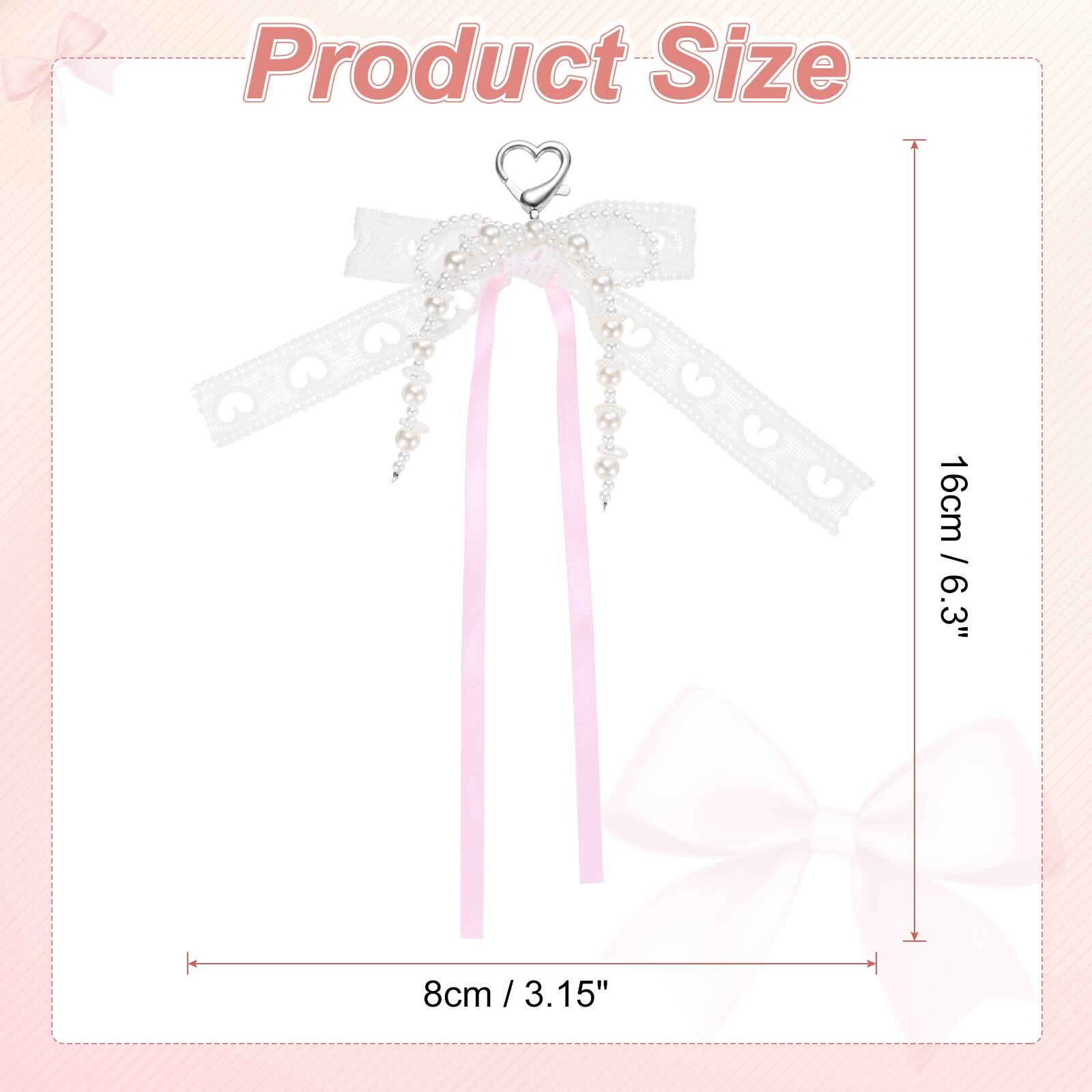 Product Size 16cm / 6.3"  
8cm / 3.15"