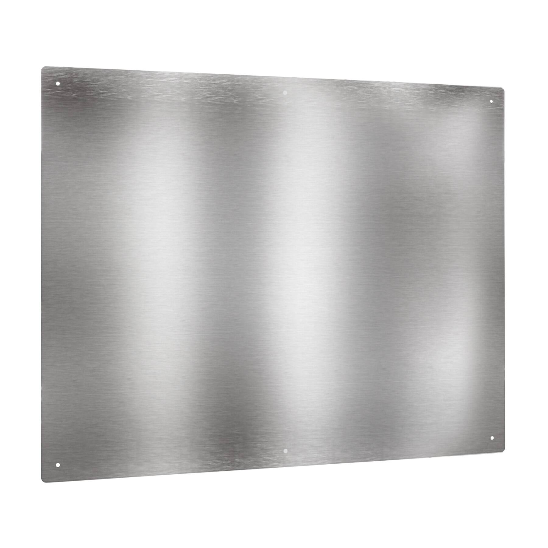 Angle. Onefly - 30x24 Kitchen Backsplash for 30" Range - Stainless Steel - stainless steel.