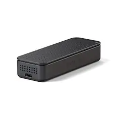 Front. Satechi - DotDisk 80Gbps M.2 NVMe SSD Enclosure with Active Cooling and Ultra-Fast USB4 V2 Data Transfer - Space Black.