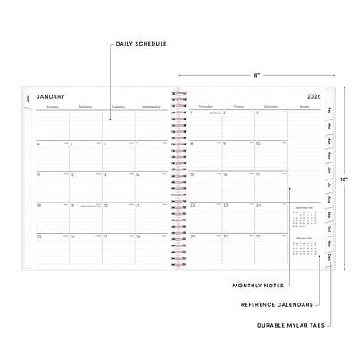 DAILY SCHEDULE  
8 JANUARY 2026  

JANUARY 2026  

MONTHLY NOTES  
REFERENCE CALENDARS  
DURABLE MYLAR TABS