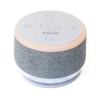 Front. Yogasleep - Dohm Nova Sound Machine - White/Gray.