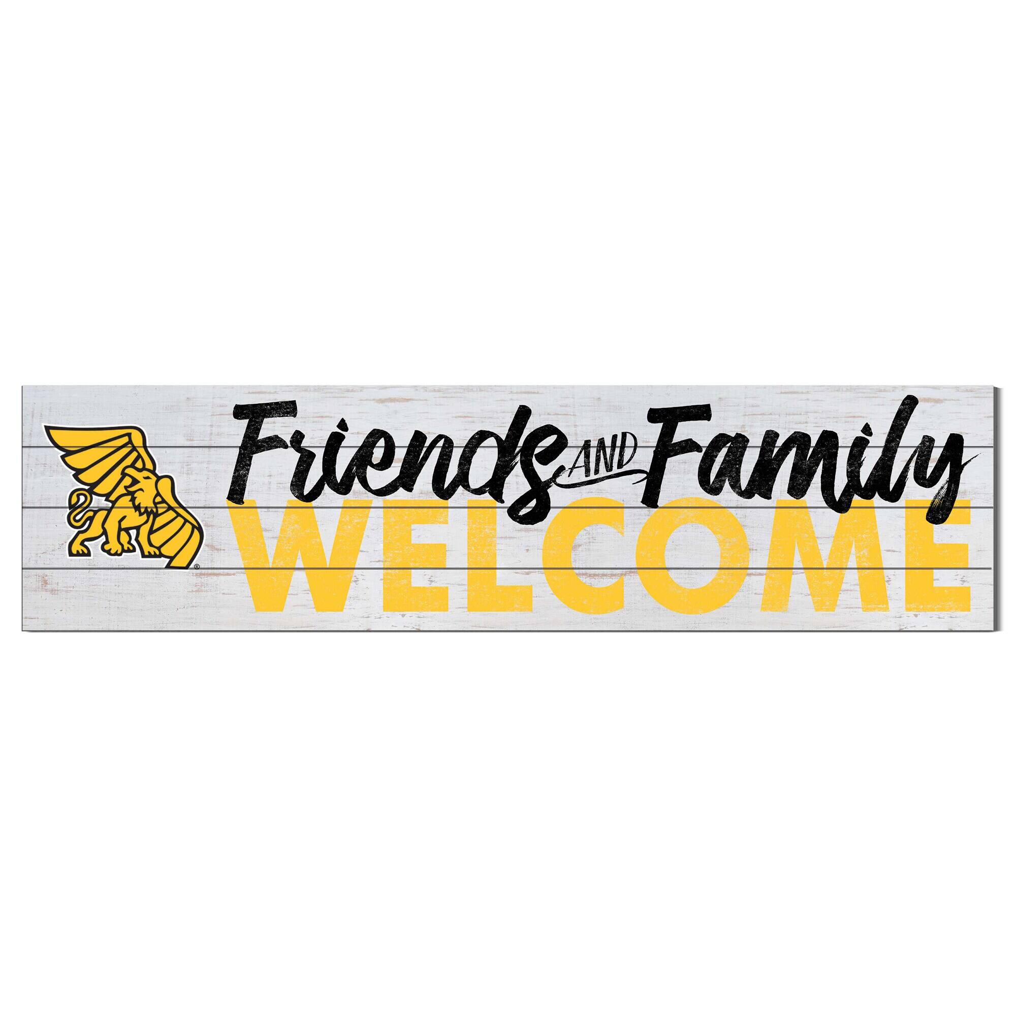Missouri Western State Griffons 10'' x 40'' Friends & Family Welcome Sign