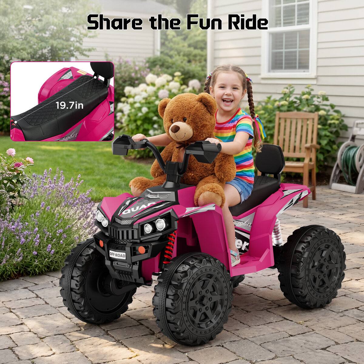 Share the Fun Ride

19.7in

sport

QUAD OFF-ROAD