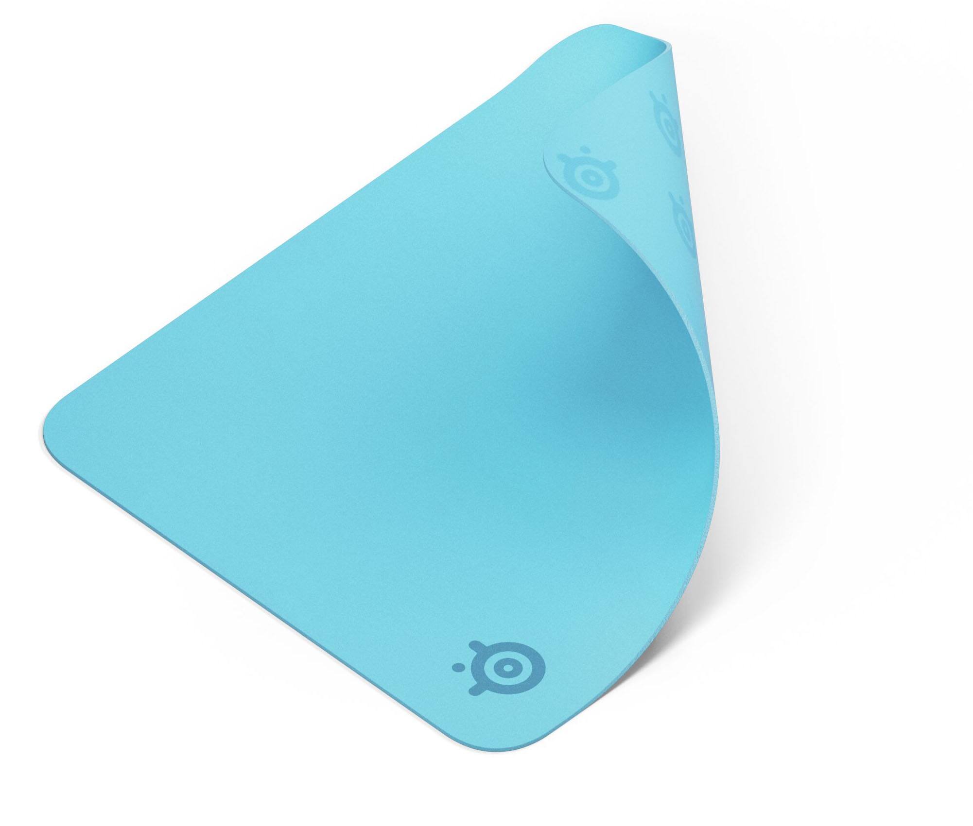 Alt View 4. SteelSeries - QcK Cloth Gaming Mouse Pad (Medium) - Aqua.