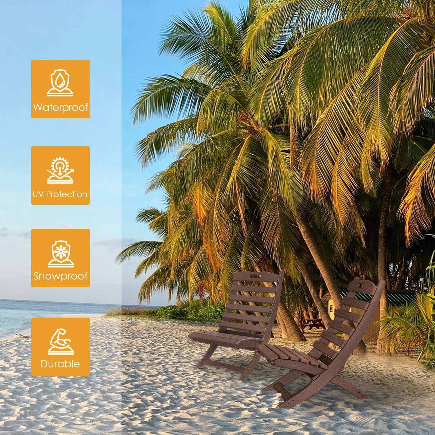 Waterproof  
UV Protection  
Snowproof  
Durable