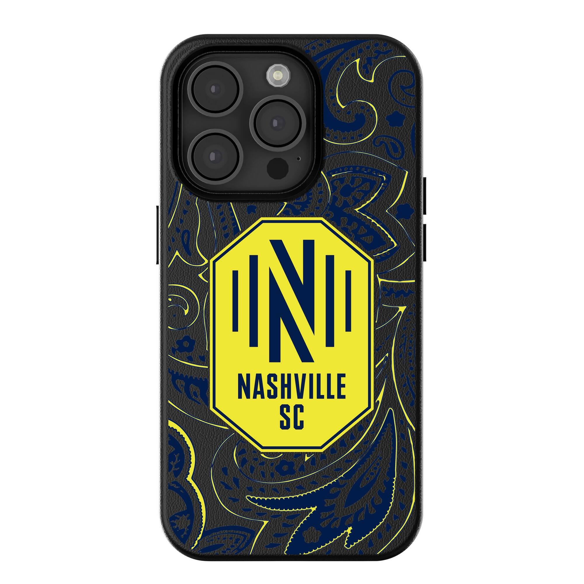 Keyscaper - MLS - Nashville SC iPhone Magnetic Bump Case - 15 Pro - Black