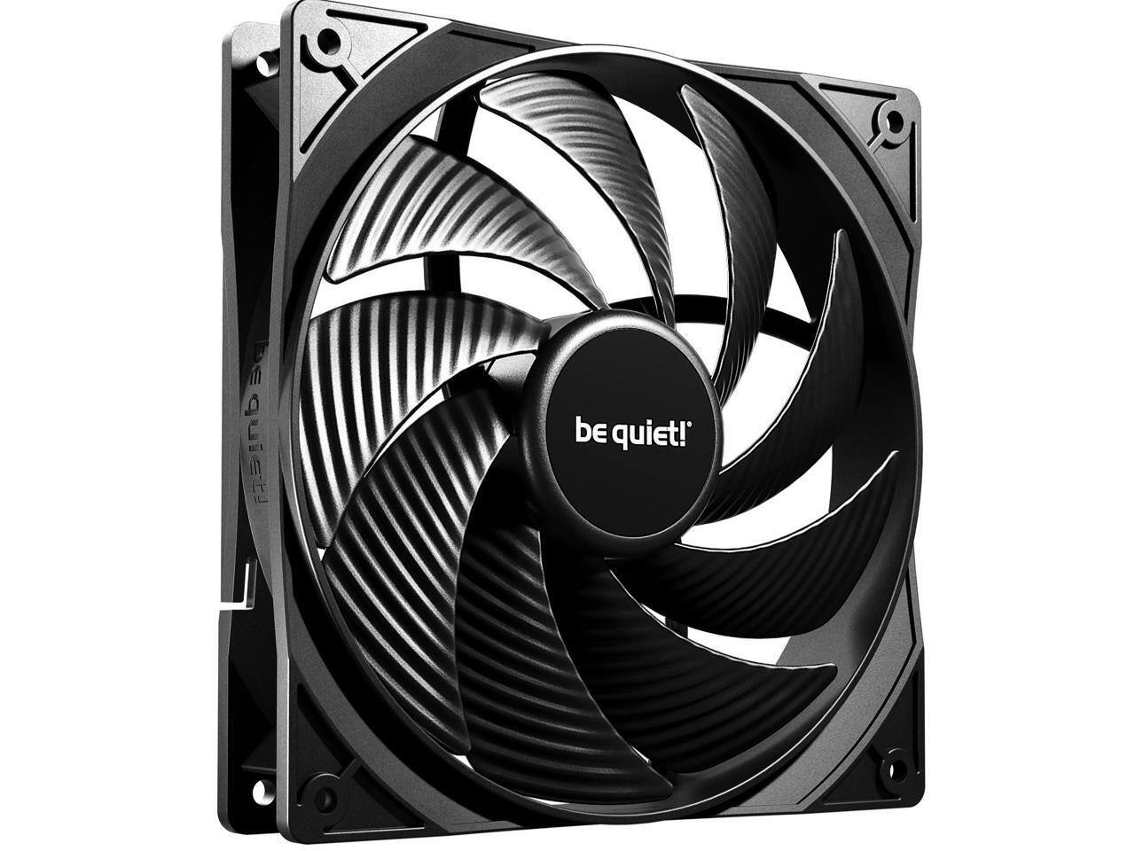 be quiet! - Pure Wings 3 140mm PWM Fan | High Performance, Low Noise, BL108 - Black