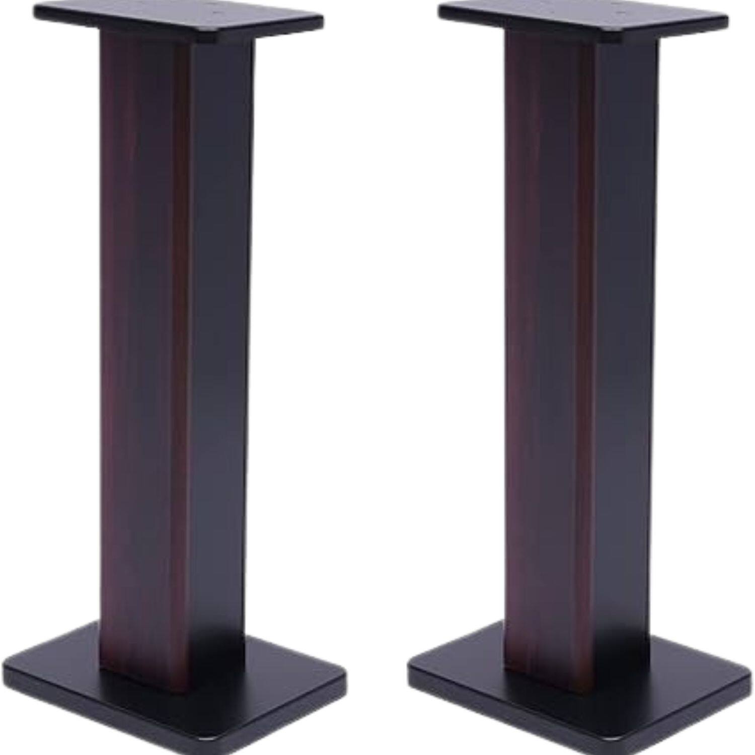 Stock Preferred - 28" Bookshelf Speaker Stands - Black Walnut