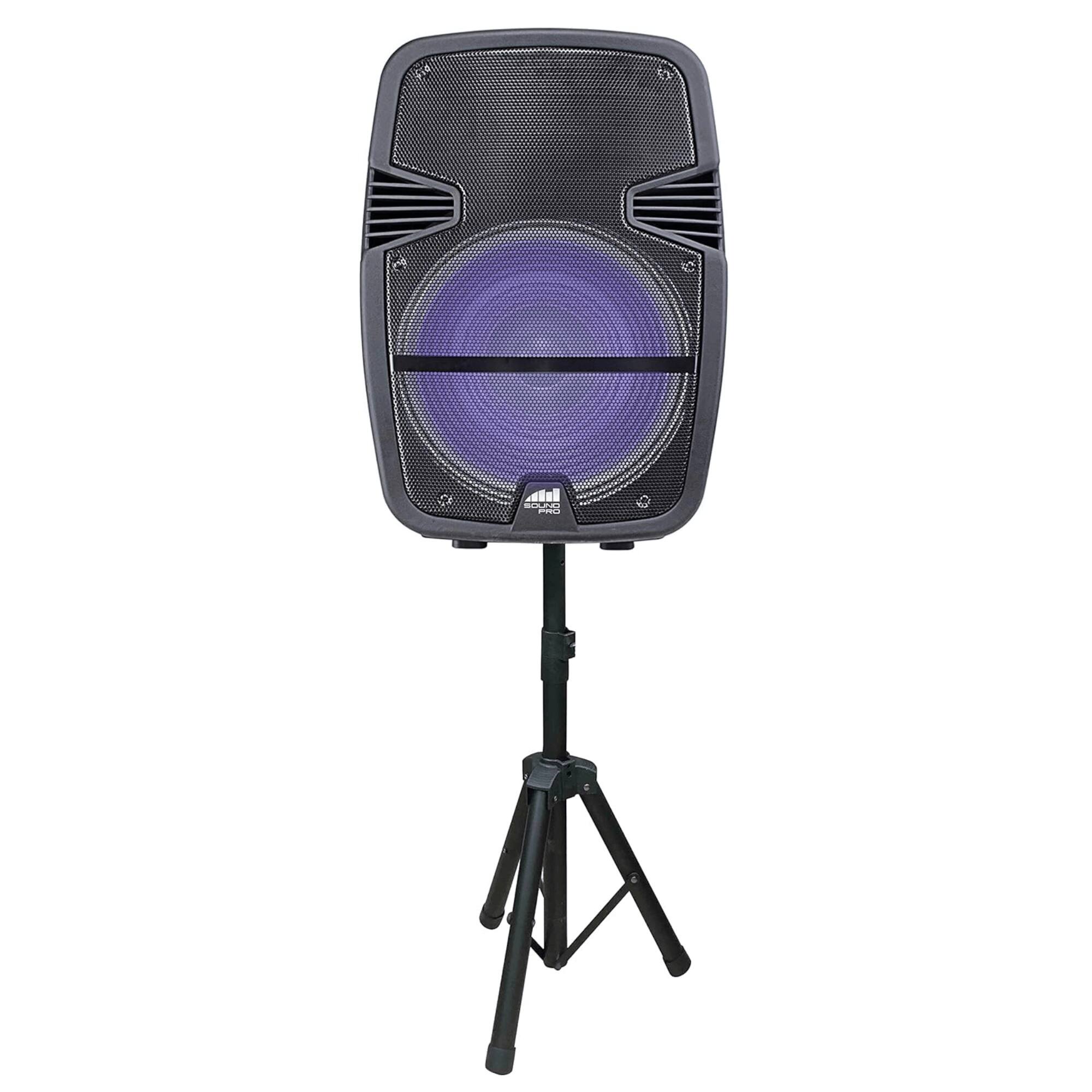 Alt View 3. Naxa - Dual 15" Bluetooth TWS Party Speakers.