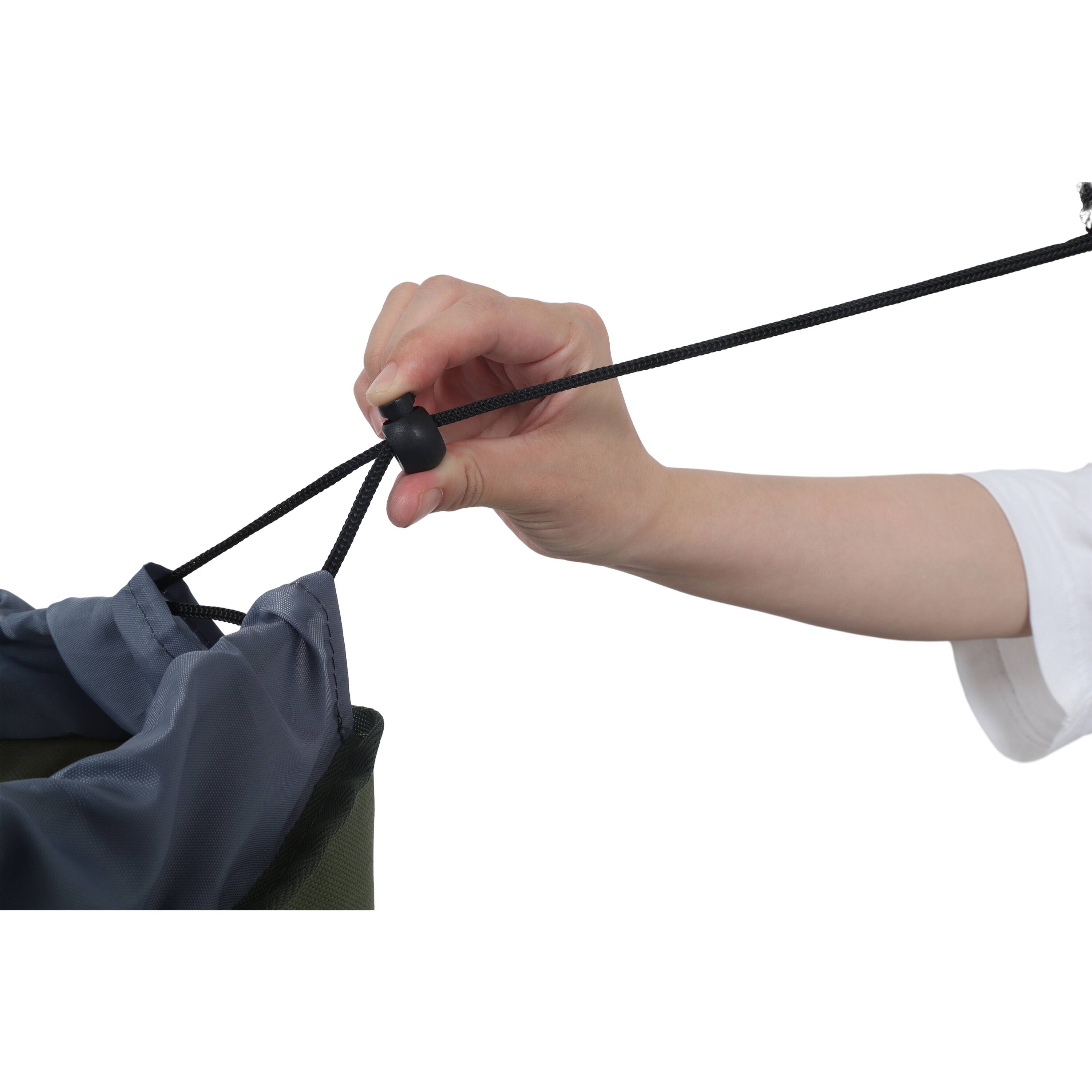 Alt View 6. Mondawe - Expandable Dual-Layer Wagon Utility Carts w/ 225LBS Capacity, 360° All-Terrain Wheels - Dark Green.