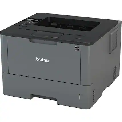 Front. Brother - HL-L5000D Laser Printer - Monochrome.