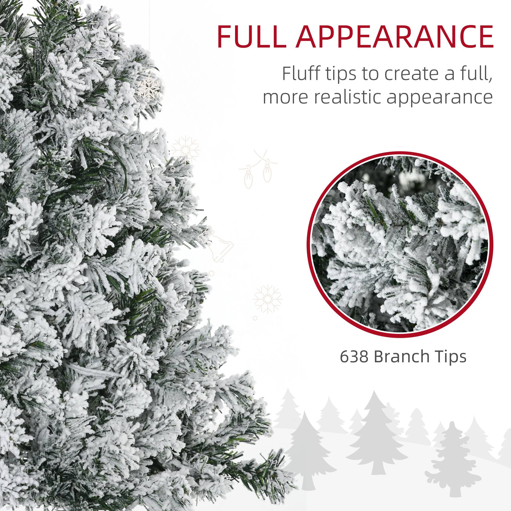 FULL APPEARANCE
Fluff tips to create a full, more realistic appearance
638 Branch Tips