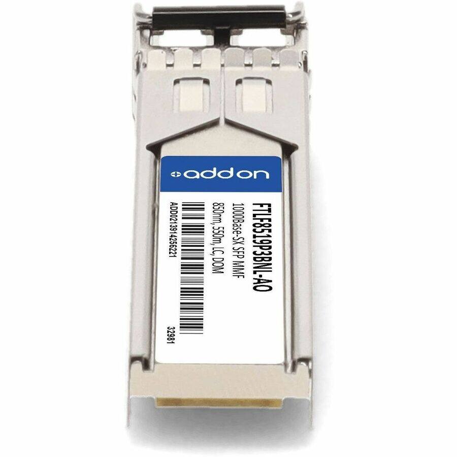 Add on 850hm, 1000Base-SX ADD0213914256221 LC, 550m, SFP FTLF8519P3BNL-AO DOM MMF 32981