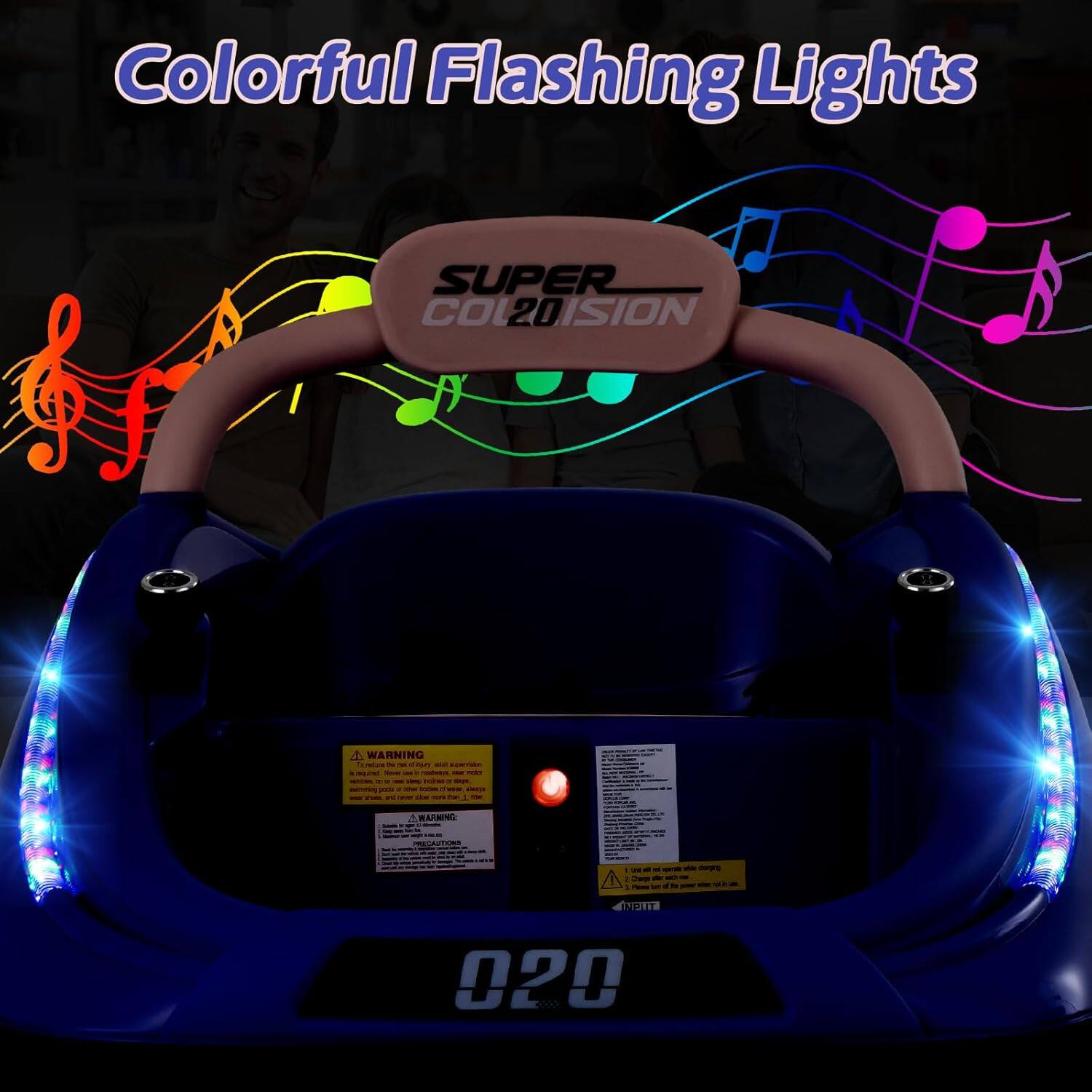 Colorful Flashing Lights

SUPER COLLISION

020