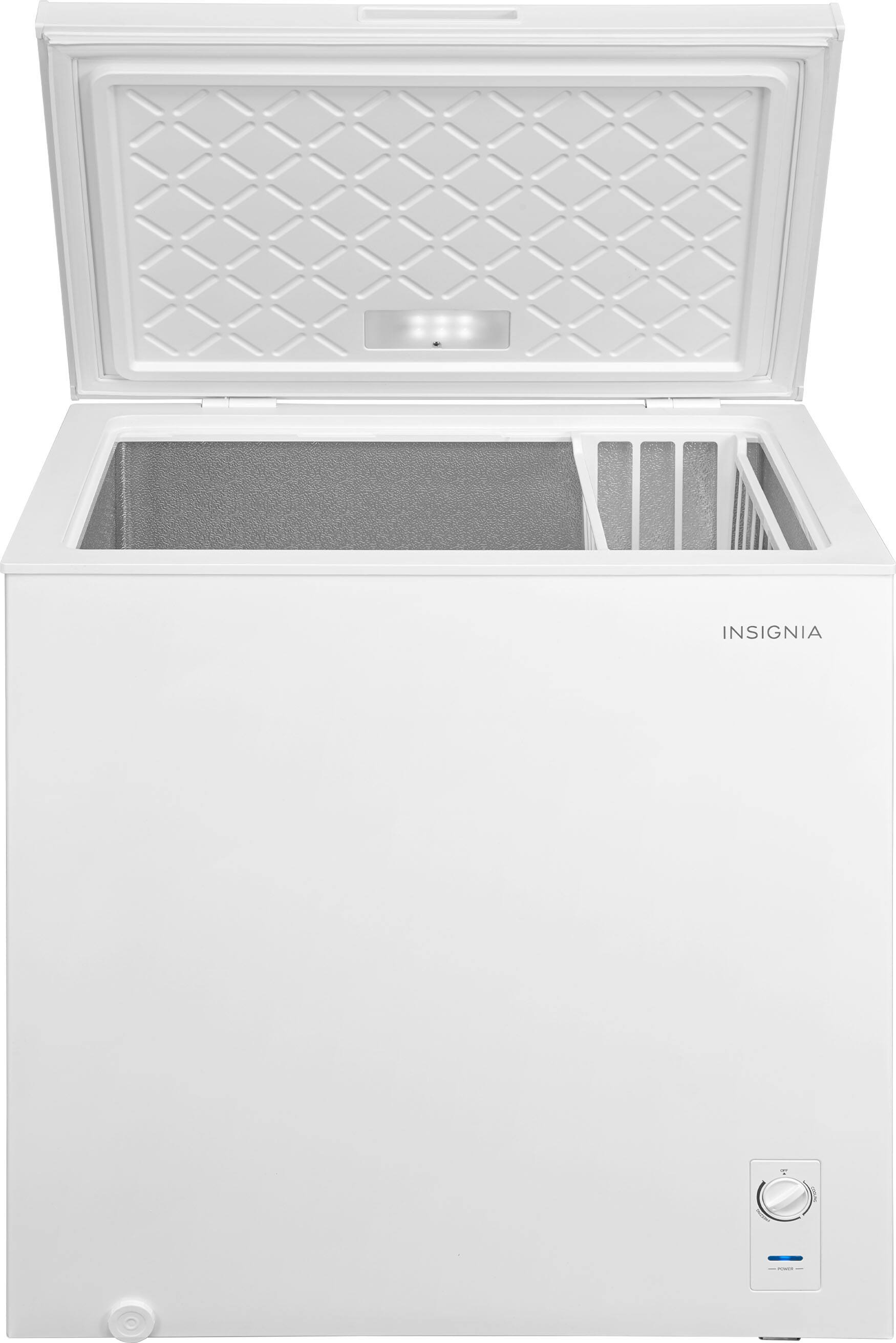 Insignia™ 7 Cu. Ft. Garage Ready Chest Freezer White NS-CZ70WH26L