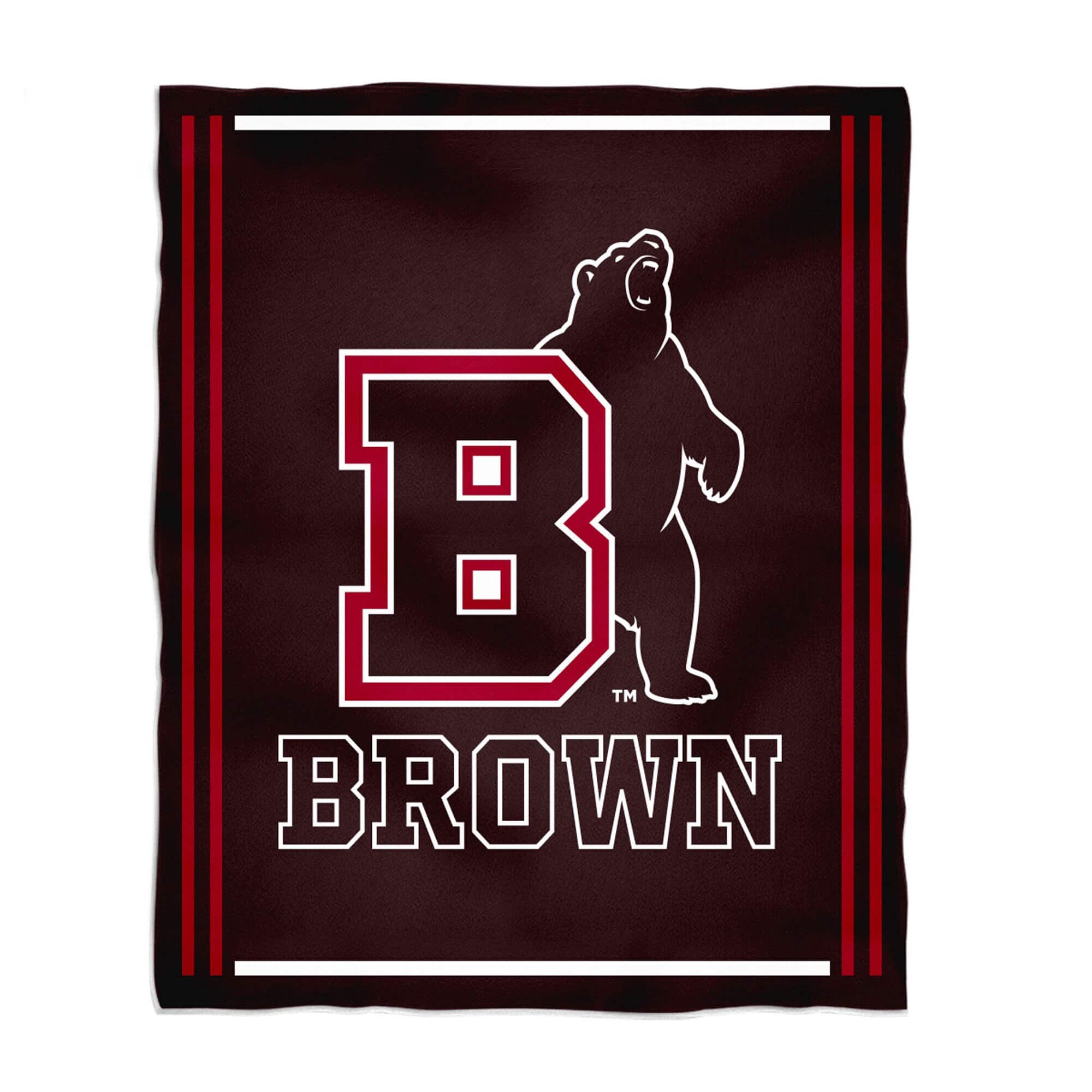 Vive La Fete - Bears 36'' x 48'' Big Mascot Blanket - Brown