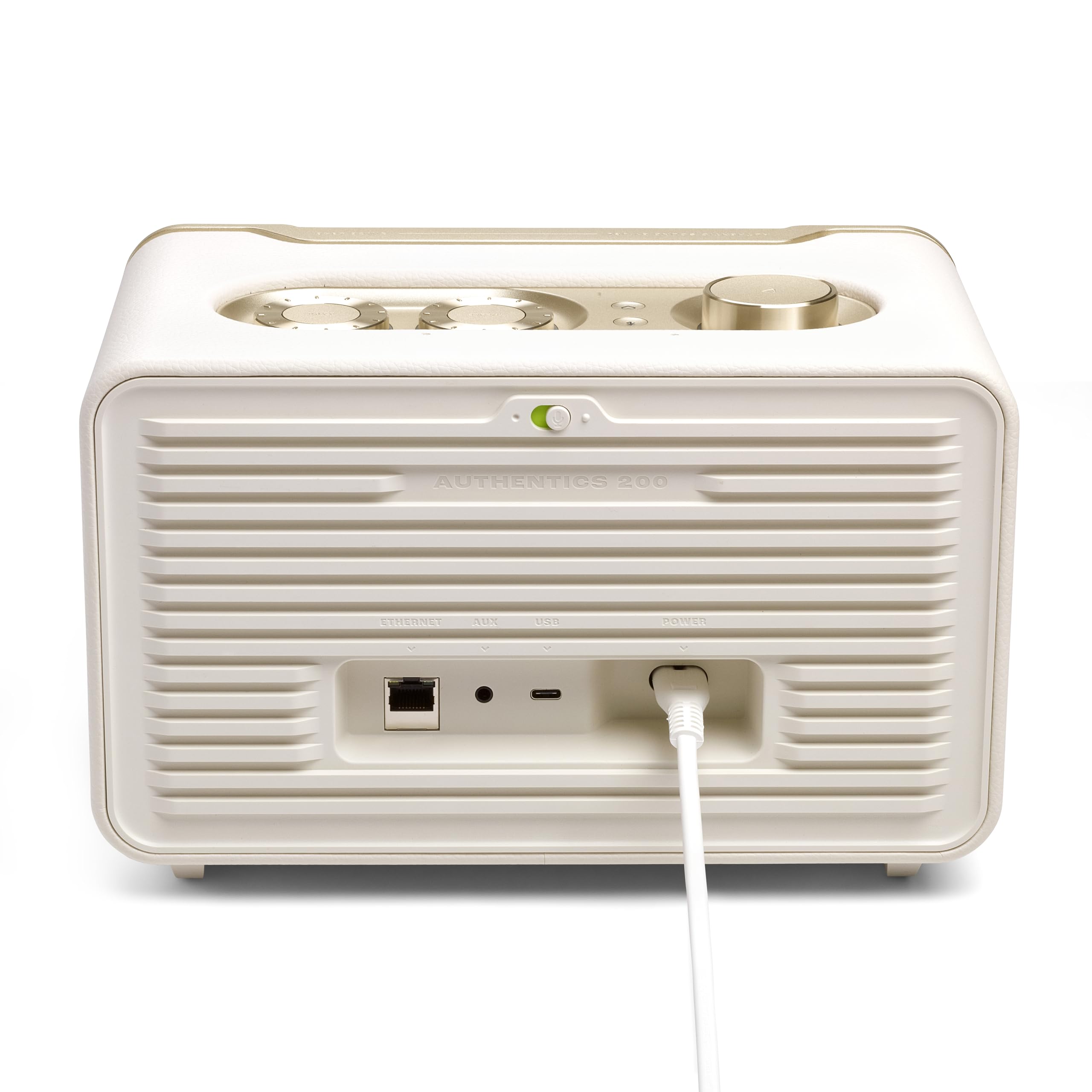 JBL Authentics 200 Retro Style Smart Home Speaker with Built in Wi