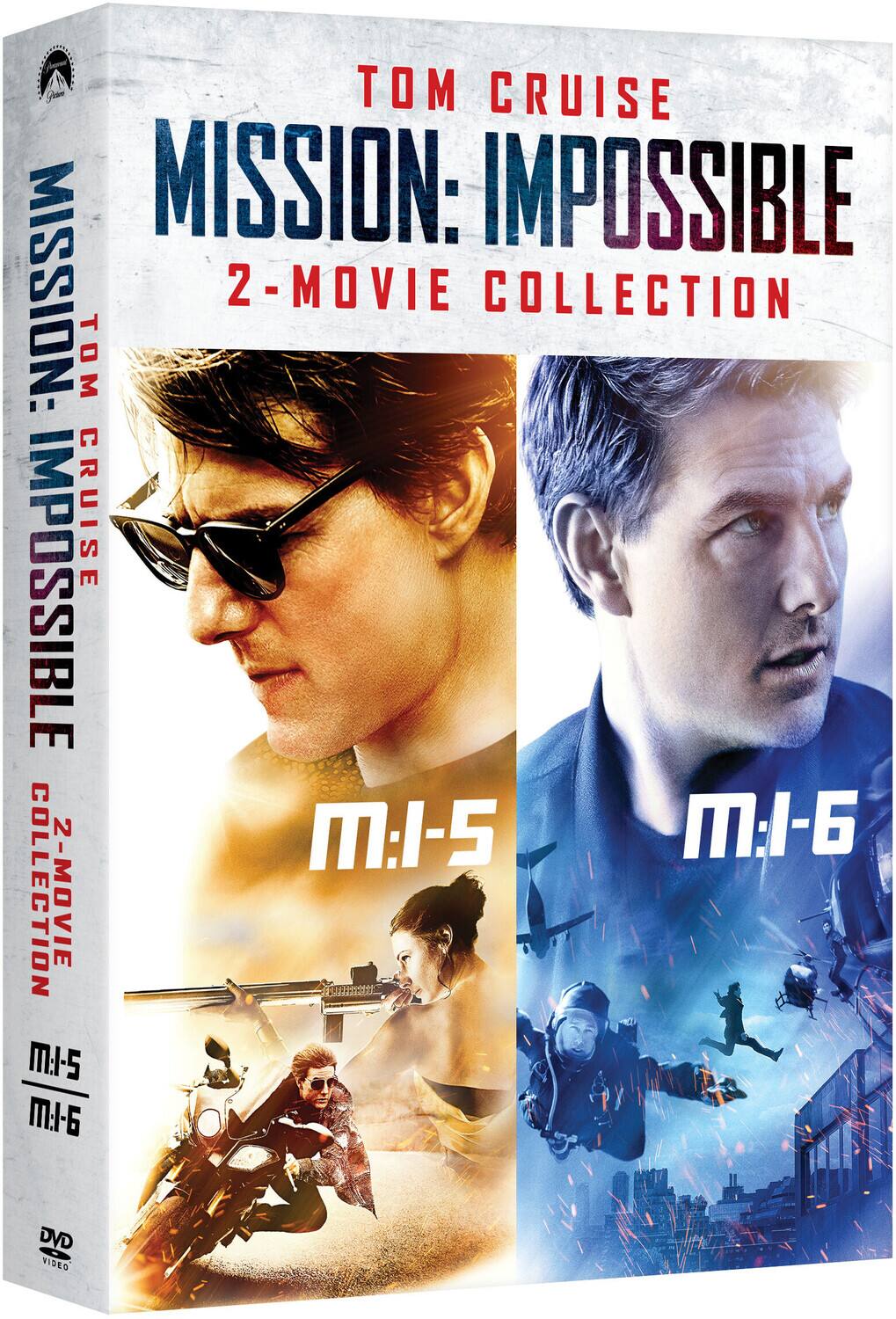 Alt View 1. Mission: Impossible: 2-Movie Collection (M:I5 and M:I6)   - DVD.