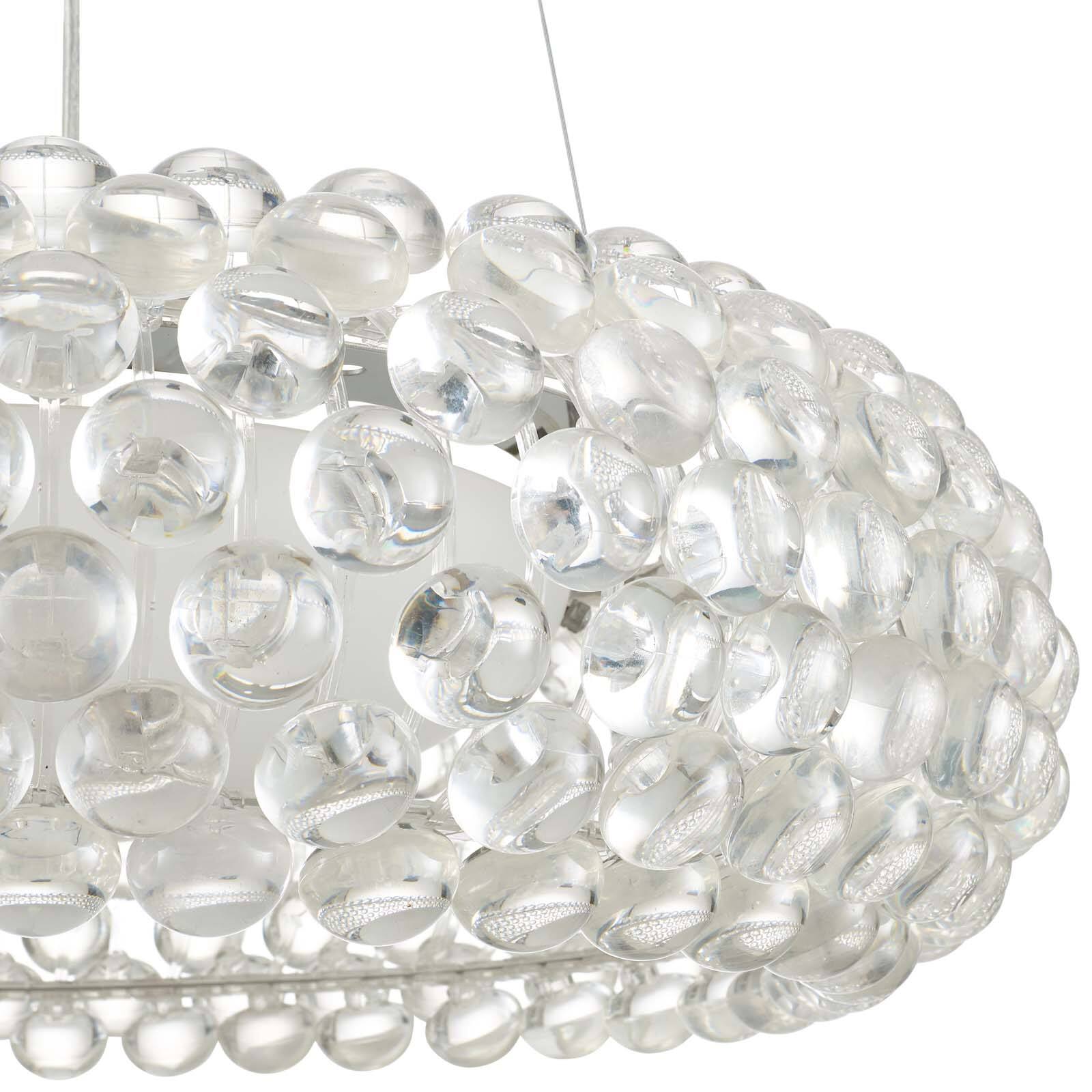 Back. Modway - Halo 25" Pendant Chandelier by Modway - Clear.