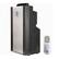 Front. Whynter - 500 Sq. Ft. Portable Air Conditioner - Platinum/Black.
