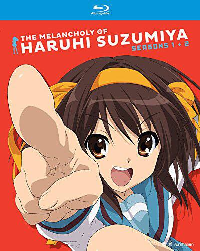 Front. The Melancholy of Haruhi Suzumiya: Seasons One and Two   - BLU-RAY.