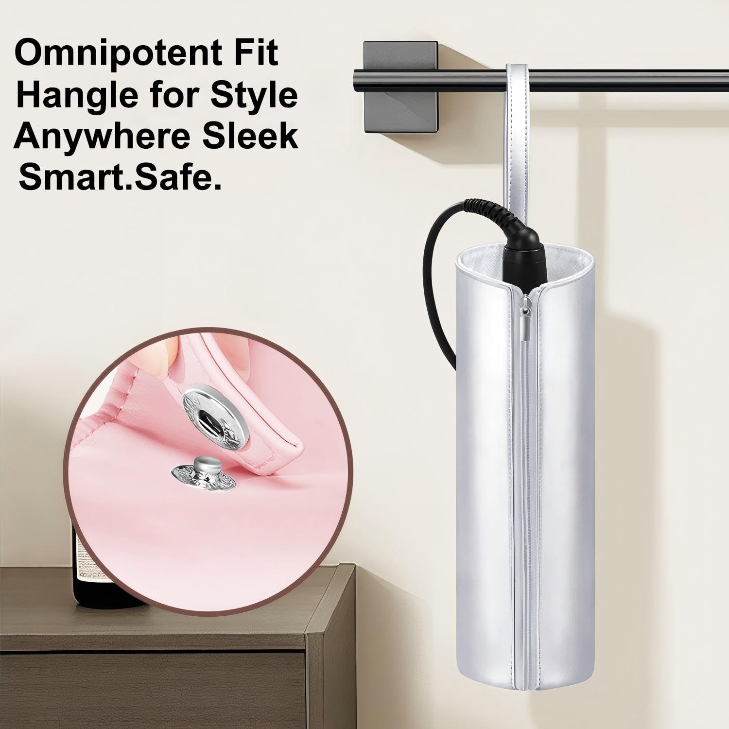 Omnipotent Fit Hangle for Style Anywhere Sleek Smart. Safe.