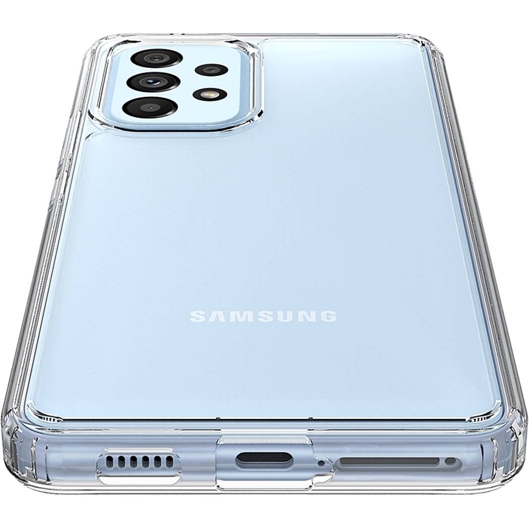 Alt View 13. SaharaCase - Hybrid-Flex Hard Shell Case for Samsung Galaxy A53 5G - Clear.
