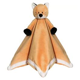 TriAction Toys - Teddykompaniet Diinglisar Collection 11 Inch Plush Animal Blanket | Fox - Brown