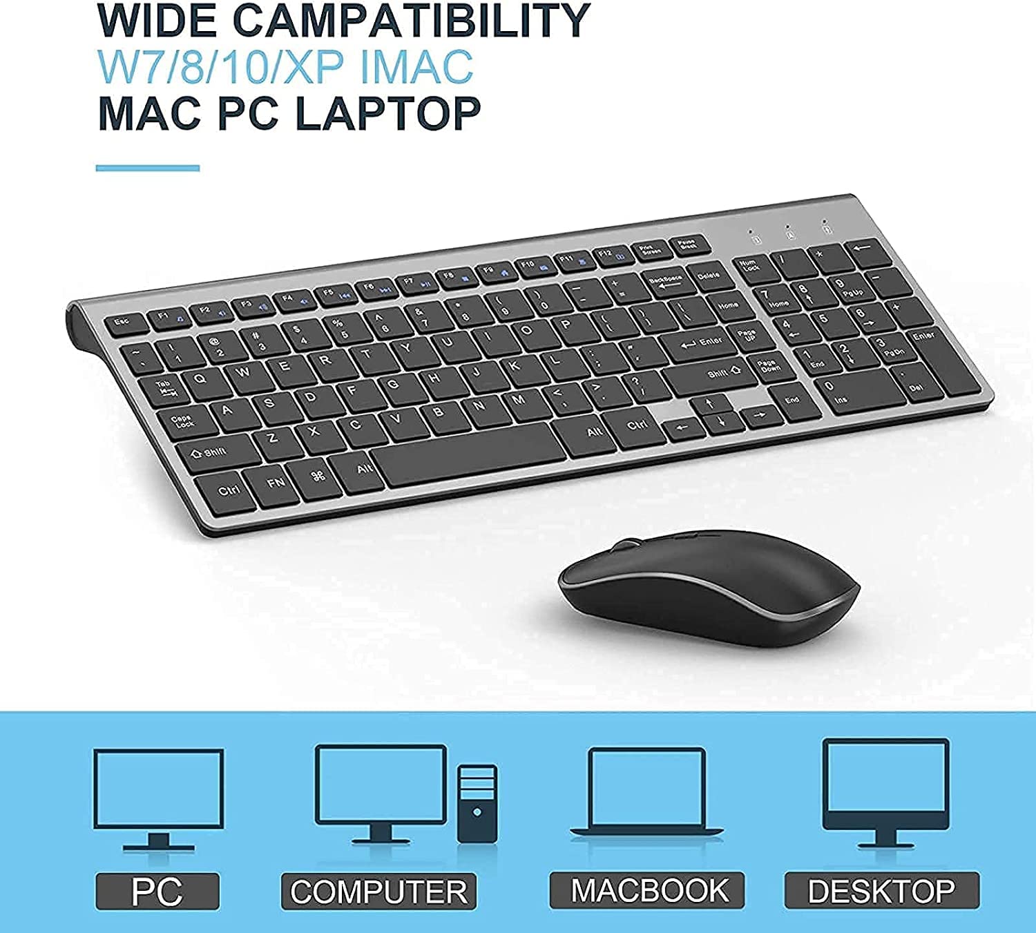 WIDE COMPATIBILITY  
W7/8/10/XP IMAC  
MAC PC LAPTOP  

PC  
COMPUTER  
MACBOOK  
DESKTOP