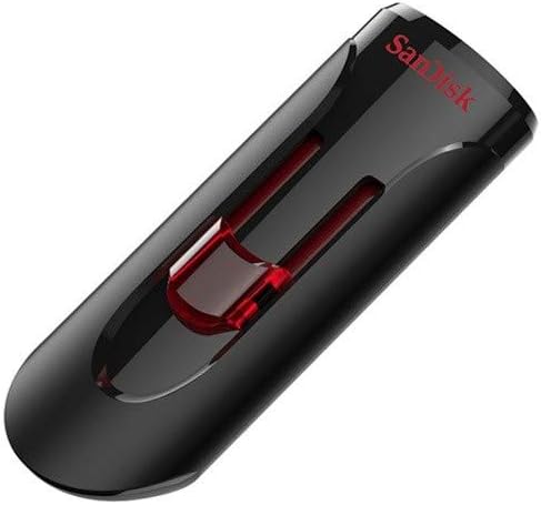 Back. SANDISK - Cruzer Glide 3.0 USB Flash Drive - 128GB - Black.