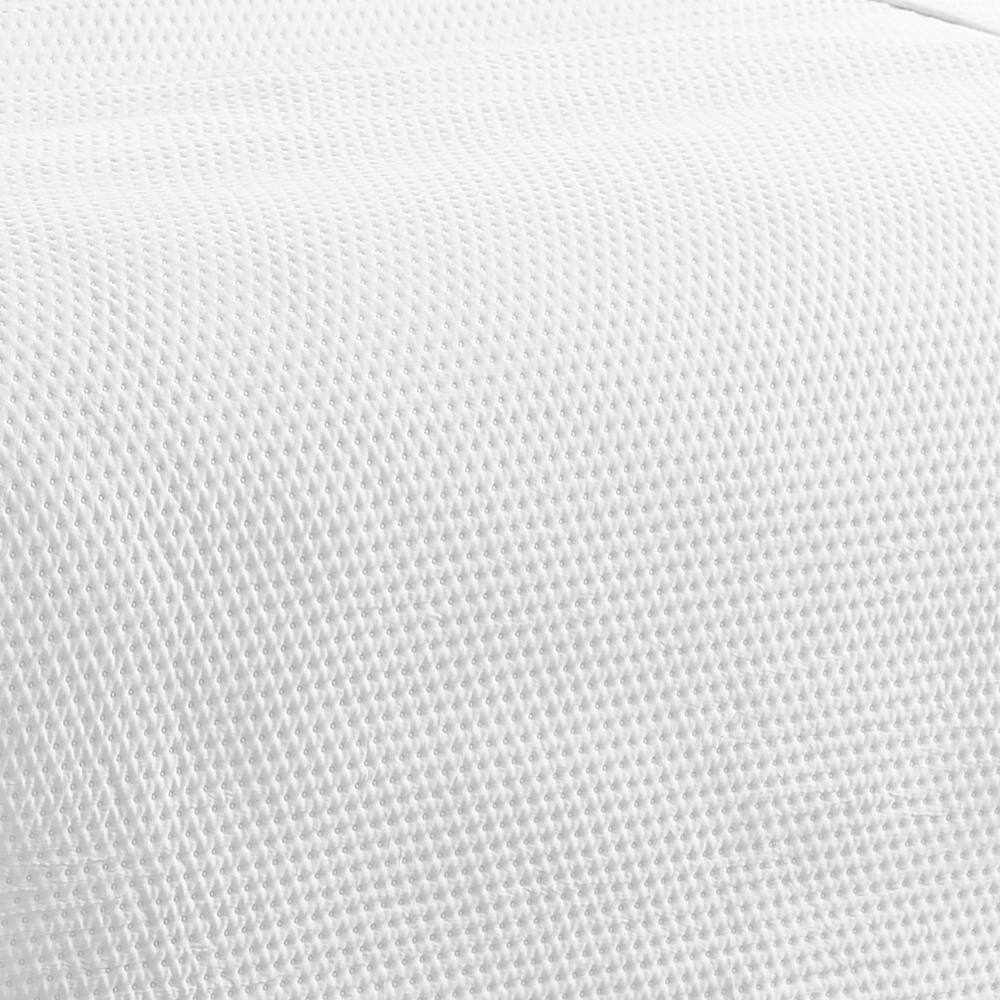 Alt View 3. RT Designers Collection - RT Designers Collection Caitlyn 2 Pieces Washed Pinsonic Lightweight Quilts Set Twin Size For Bedding White - White.