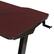 Alt View 17. OSP Home Furnishings - Arena 1337 Battlestation Gaming Desk - Red Carbon Fiber/Black.