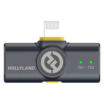 HOLLYLAND LARK M2 Wireless Lavalier Microphone with Lightning Plug HOLLYLAND LARK M2 Wireless Lavalier Microphone with Lightning Plug