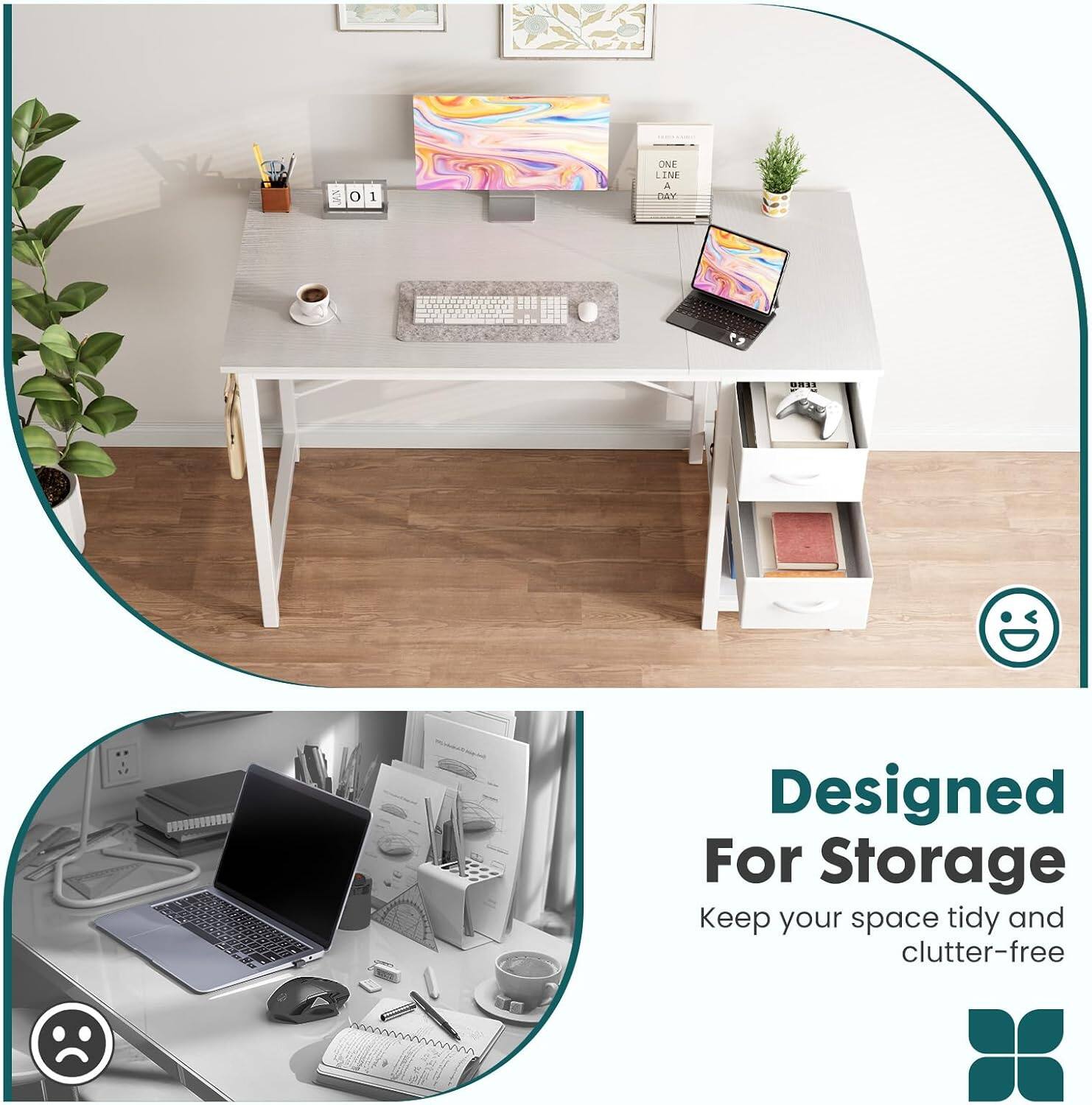 JAN  
0  
1  
ONE LINE A DAY  
EERO  
Designed For Storage  
Keep your space tidy and clutter-free