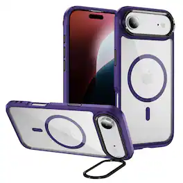 SaharaCase - Apple iPhone Air Kickstand Case | Compatible with Magsafe | Pro Shield Design | Raider Series - Purple Orchid