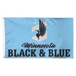 WinCraft - Minnesota United FC 3' x 5' 1-Sided Deluxe Flag - Multicolor