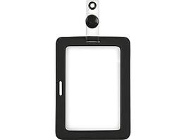Cosco - MyID ID Badge Holder - Black/Clear