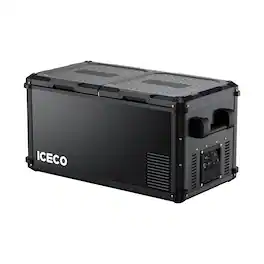 ICECO - VL75ProD (Gen II) Dual Zone 79QT Portable Freezer - Black