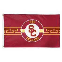 WinCraft - USC Trojans 3' x 5' Applique Flag - Multicolor