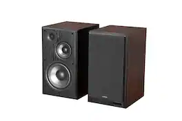 Edifier - R2750DBMKII Audiophile Active Bookshelf Bluetooth 6.0 and Optical Input - 2.0 Speaker (Pair) - Brown